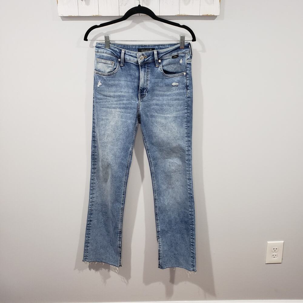 Mavi Maria Slit Jeans Light Wash Size 28